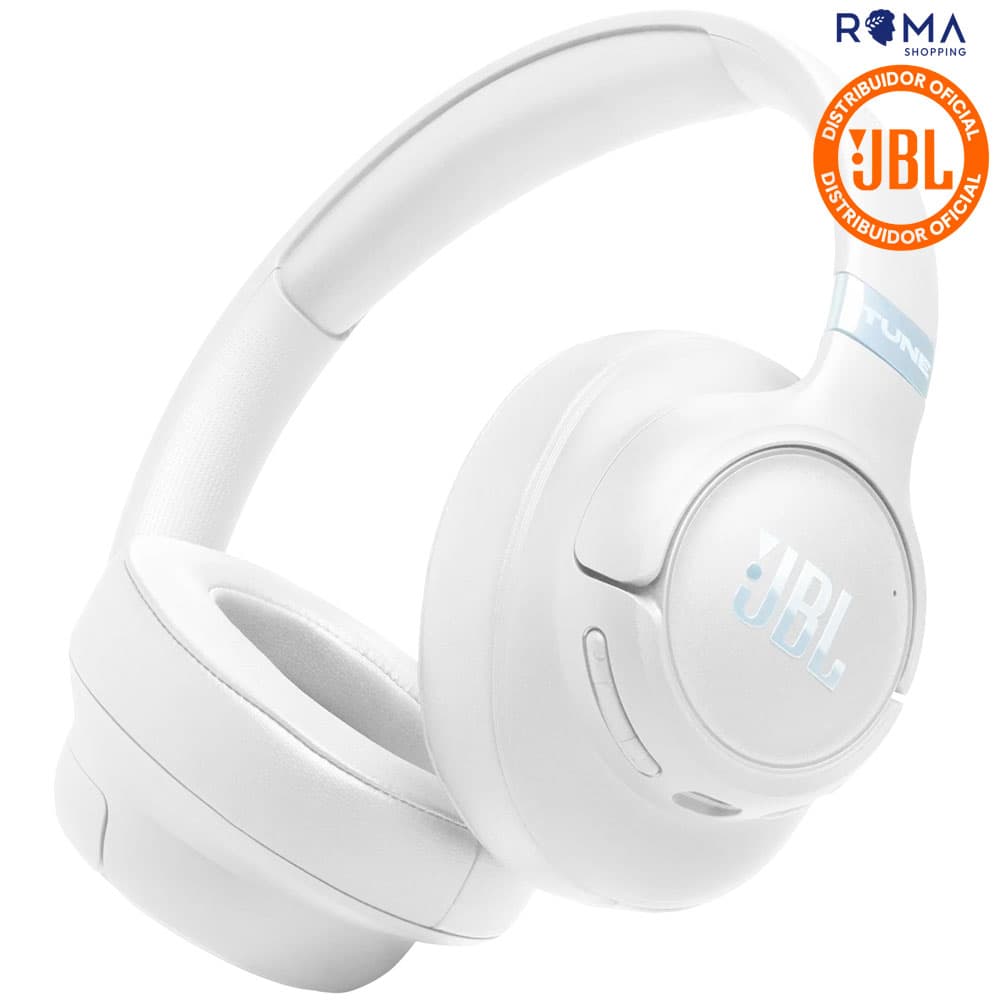JBL Fone de Ouvido JBL Tune 780NC ANC Bluetooth - Branco