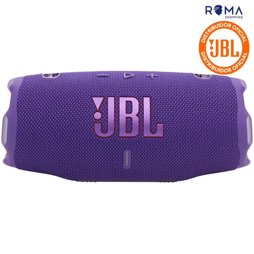 JBL Speaker JBL Charge 6 Bluetooth 45W IP68 - Roxo JBLCHARGE6PURAM