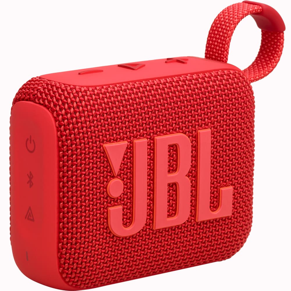 JBL Speaker JBL Go 4 Bluetooth 4.2W RMS IP67 - Vermelho