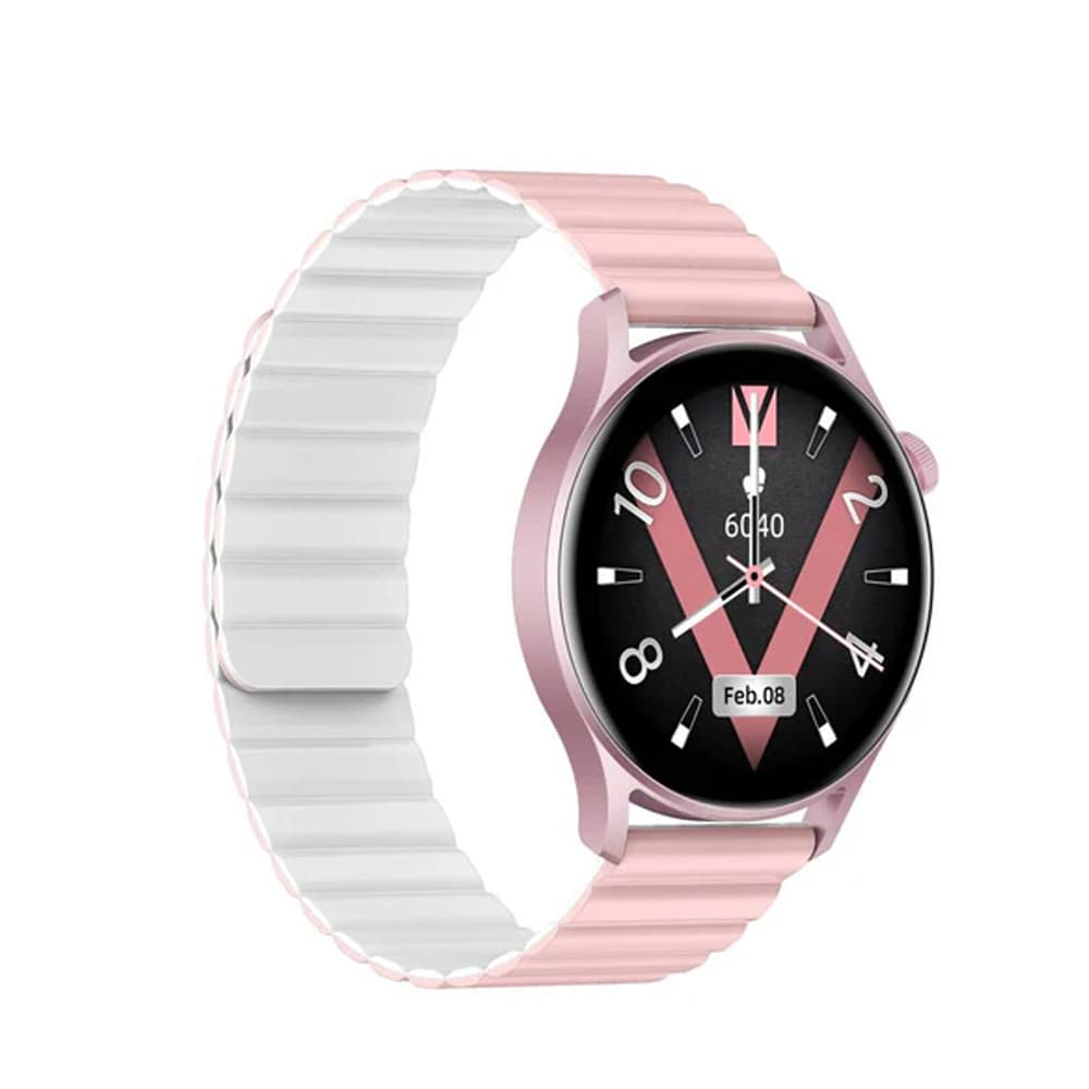 Kieslect Lady Calling Watch Lora 2 1.3"/Bluetooth/IP68 - Pink