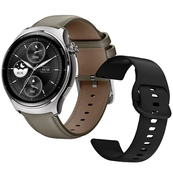 Mibro Relógio Lite 3 Pro XPAW019 com GPS Bluetooth - Khaki Gray + Pulseira