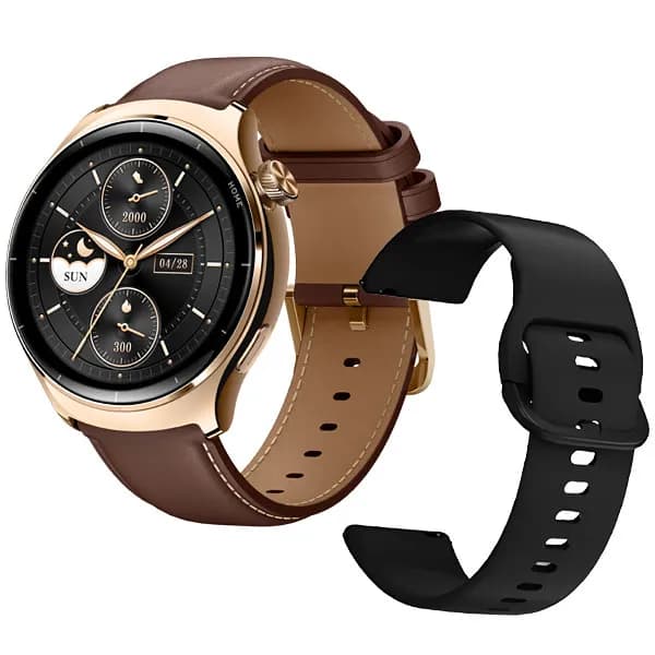 Mibro Relógio Lite 3 Pro XPAW019 com GPS Bluetooth - Rose Gold + Pulseira