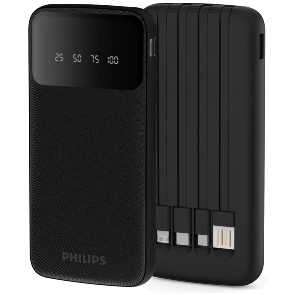 Philips Cargador Wireless Philips DLP7710 10.000mAh - Black
