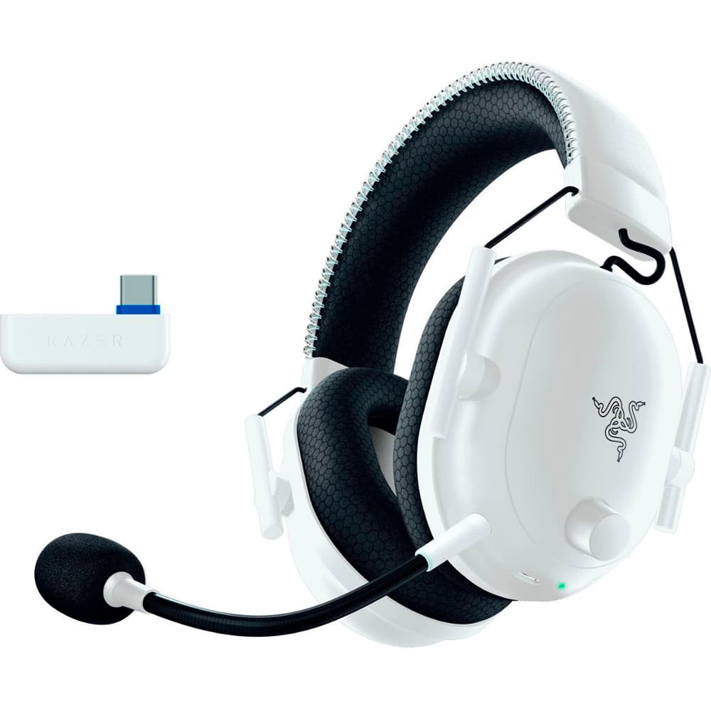 Razer Headset Razer BlackShark V2 Pro Com Licença PlayStation Wireless - Branco RZ04-04530600-R3UA