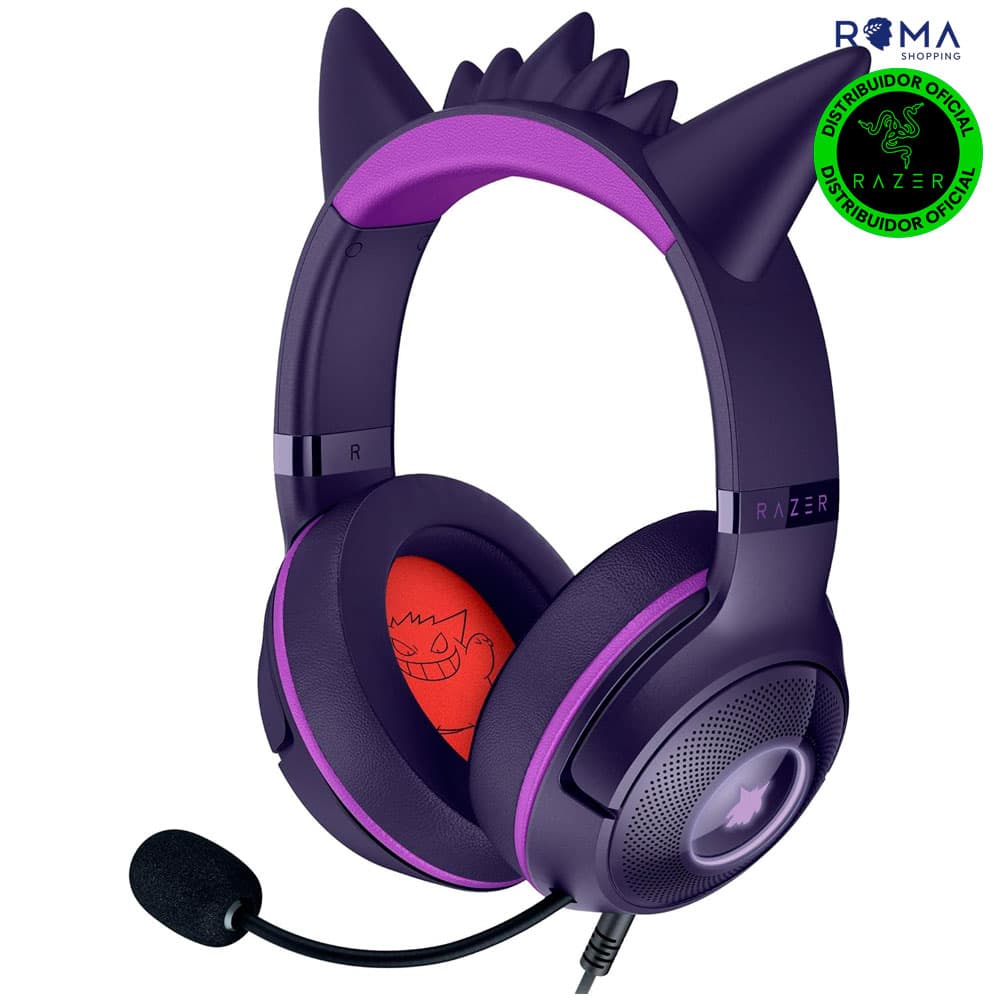 Razer Headset Razer Kraken Kitty V2 USB Pokemon Gengar Edition - RZ04-04730300-R3M1