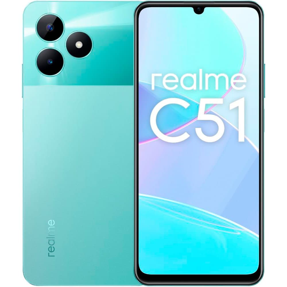 Realme C51 RMX3830 Mint Roma Shopping Seu Destino Compras No Paraguai 128GB Verde