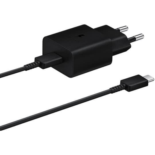 Samsung Cargador de Pared Samsung Power Adapter EP-T1510XBEGWW con USB-C/15W/ 3A - Black