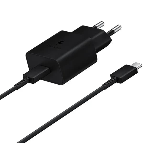 Samsung Carregador Samsung EP-T1510XBEGWW USB-C de 15 watts + Cabo USB-C