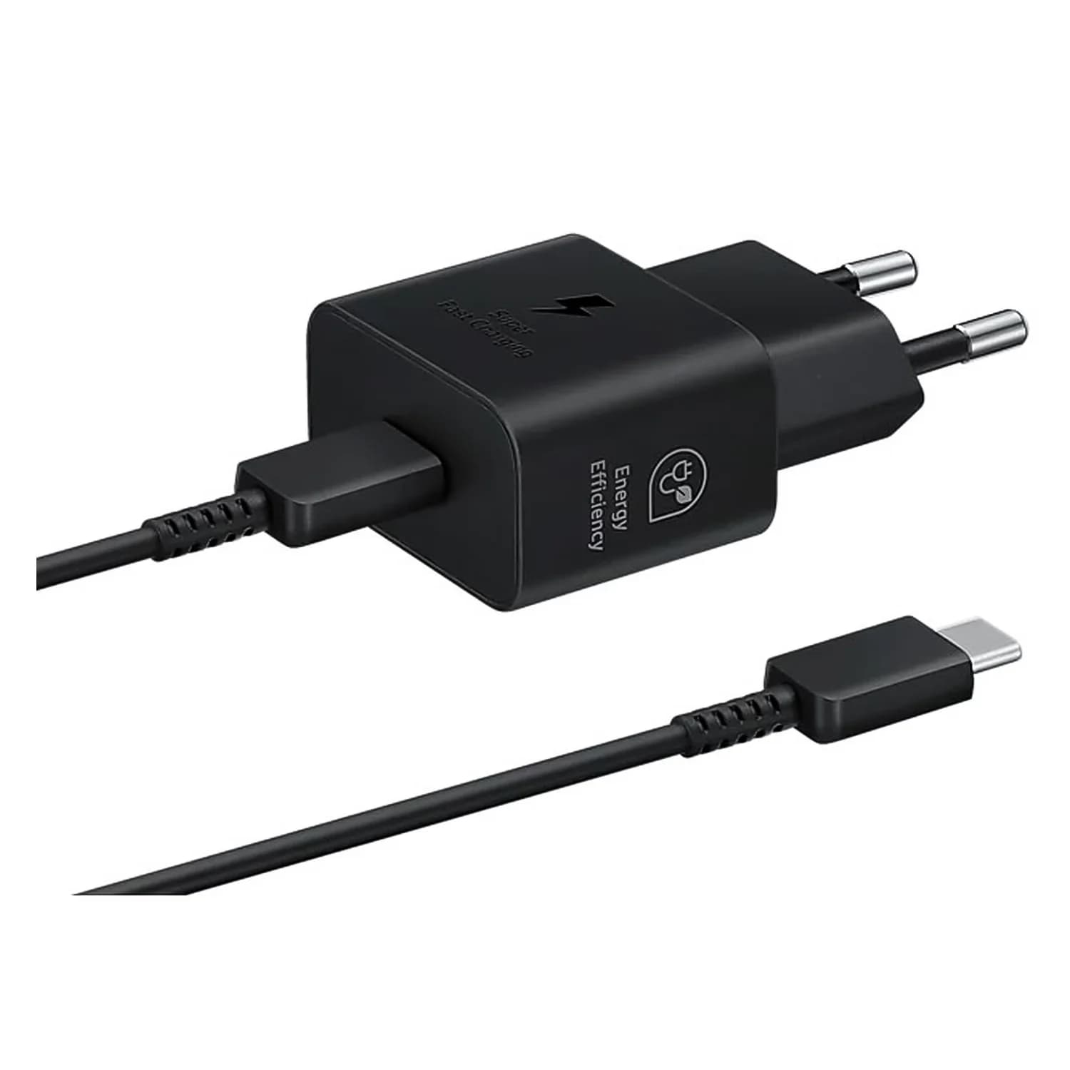 Samsung Carregador Samsung EP-T2510XBEGWW 25W USB-C/USB-C + Cabo - Preto