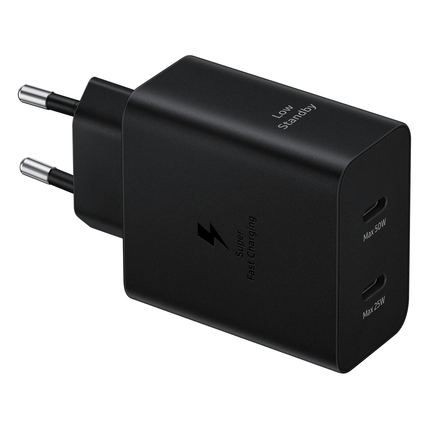 Samsung Carregador Samsung EP-T5020BK 50W USB-C/USB-C 1.8 Metros - Preto