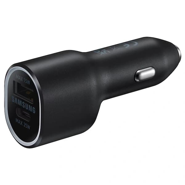 Samsung Carregador Veicular Samsung Car Charger Duo EP-L4020NBEGWW USB USB-C - Preto