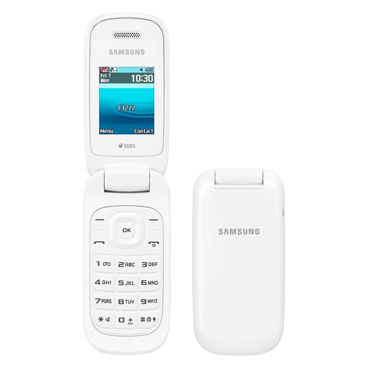 Samsung Flip Gt E1272 Branco