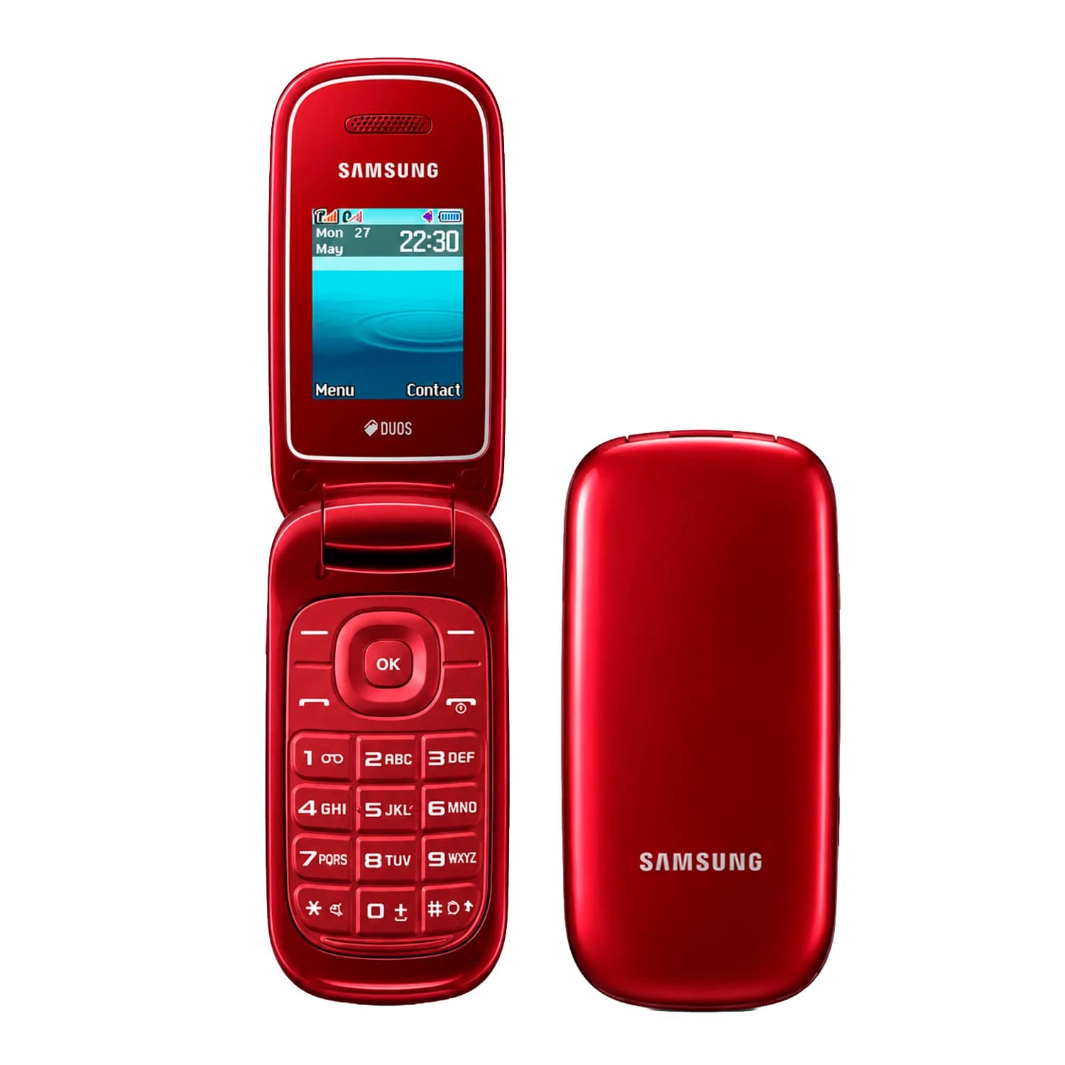 Samsung Flip Gt E1272 Vermelho