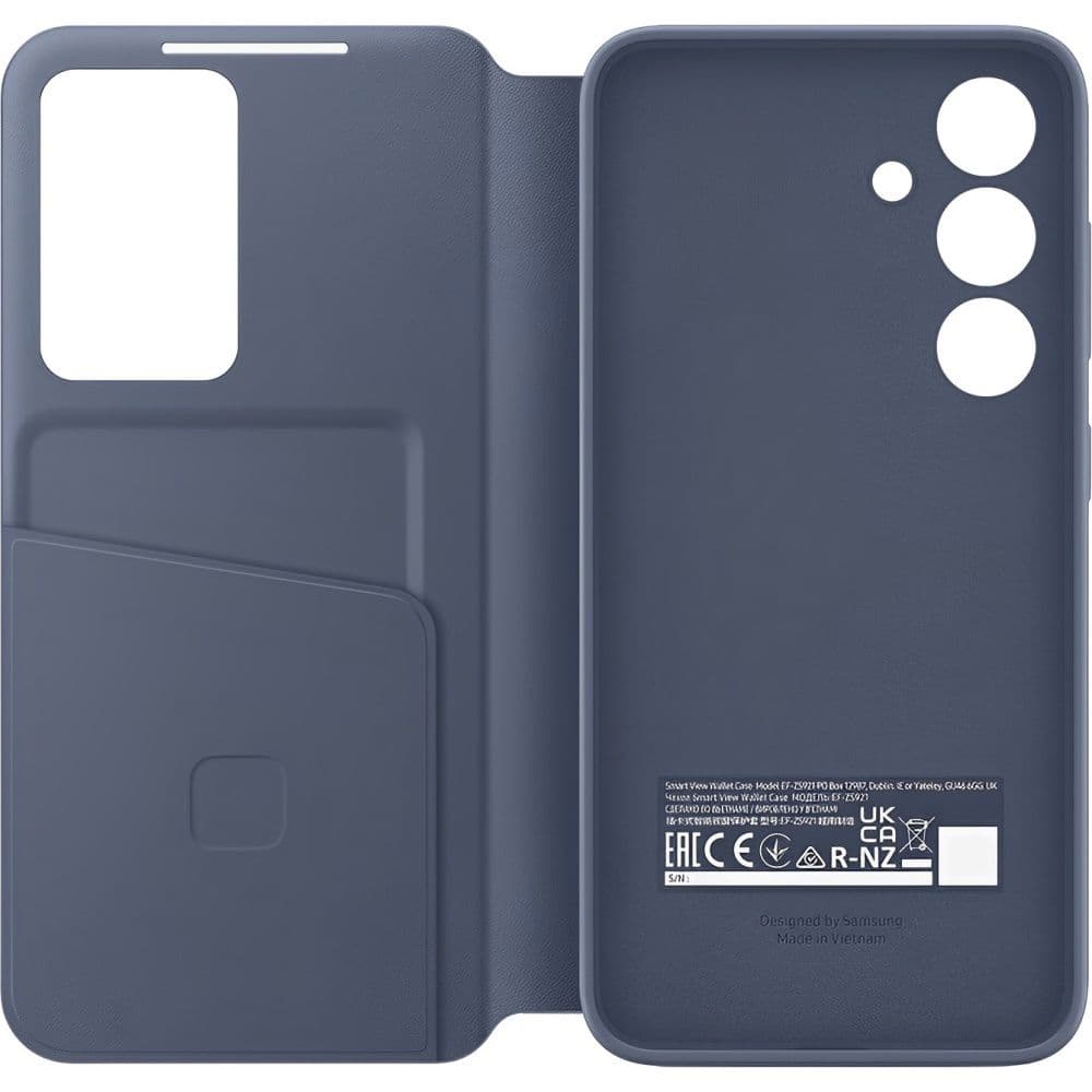 Samsung Funda para Samsung S24 Clear View EF-ZS921CVEGWW Wallet - Violet