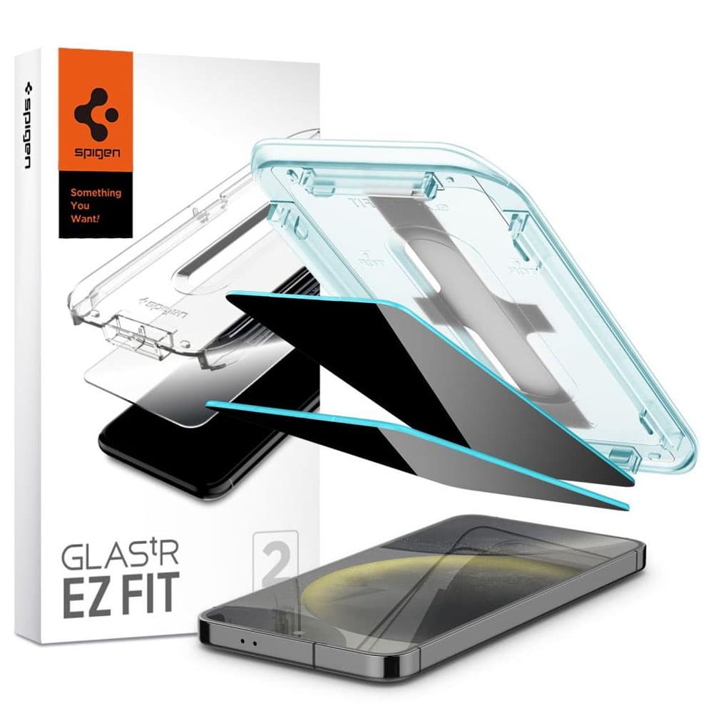Samsung Pelicula Spigen Samsung S25 Glas.TR EZ Fit AGL07627 2Pcs