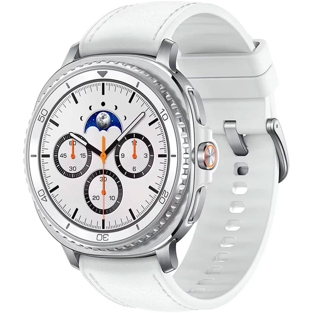 Samsung Reloj Galaxy Watch 8 46MM SM-L500NZWALTA - Silver/White Band
