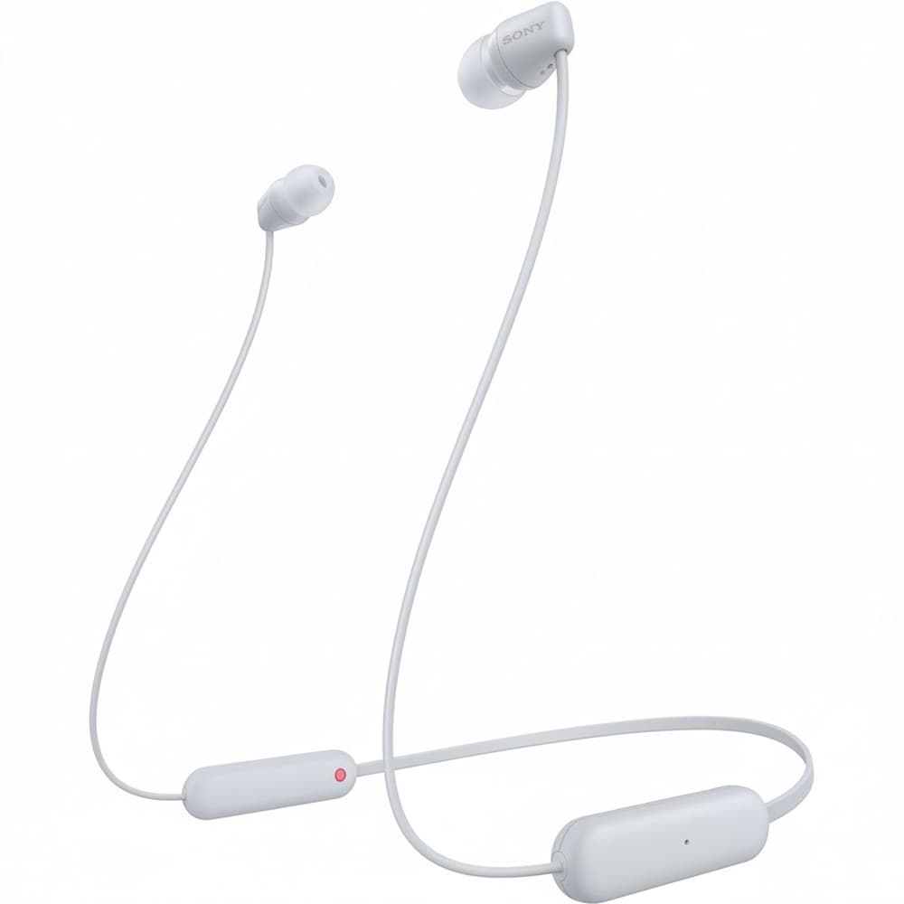 Sony Auricular Sony Bluetooth WI-C100 -White