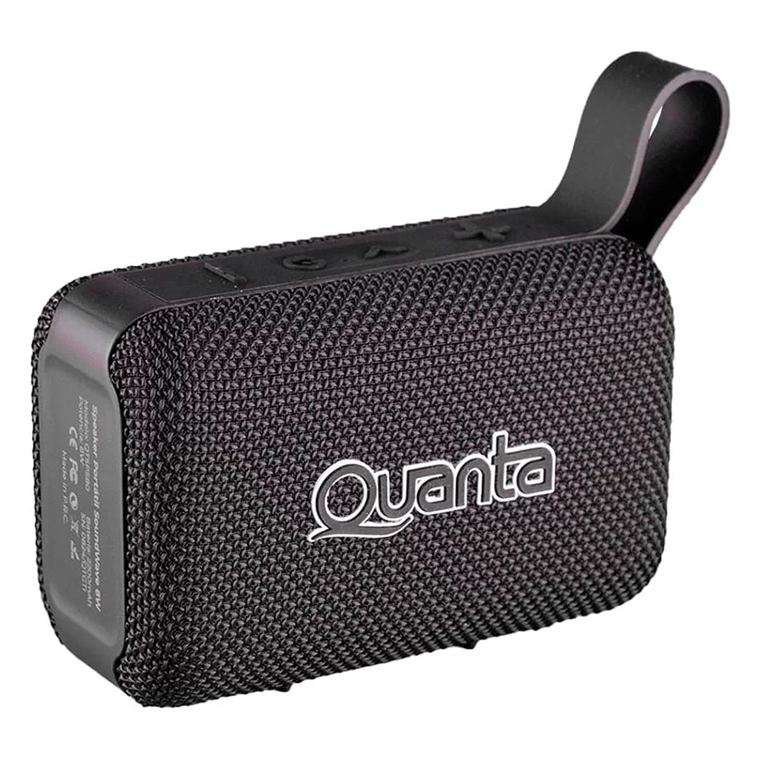Speaker Portátil Quanta QTSPS80 Bluetooth - Preto