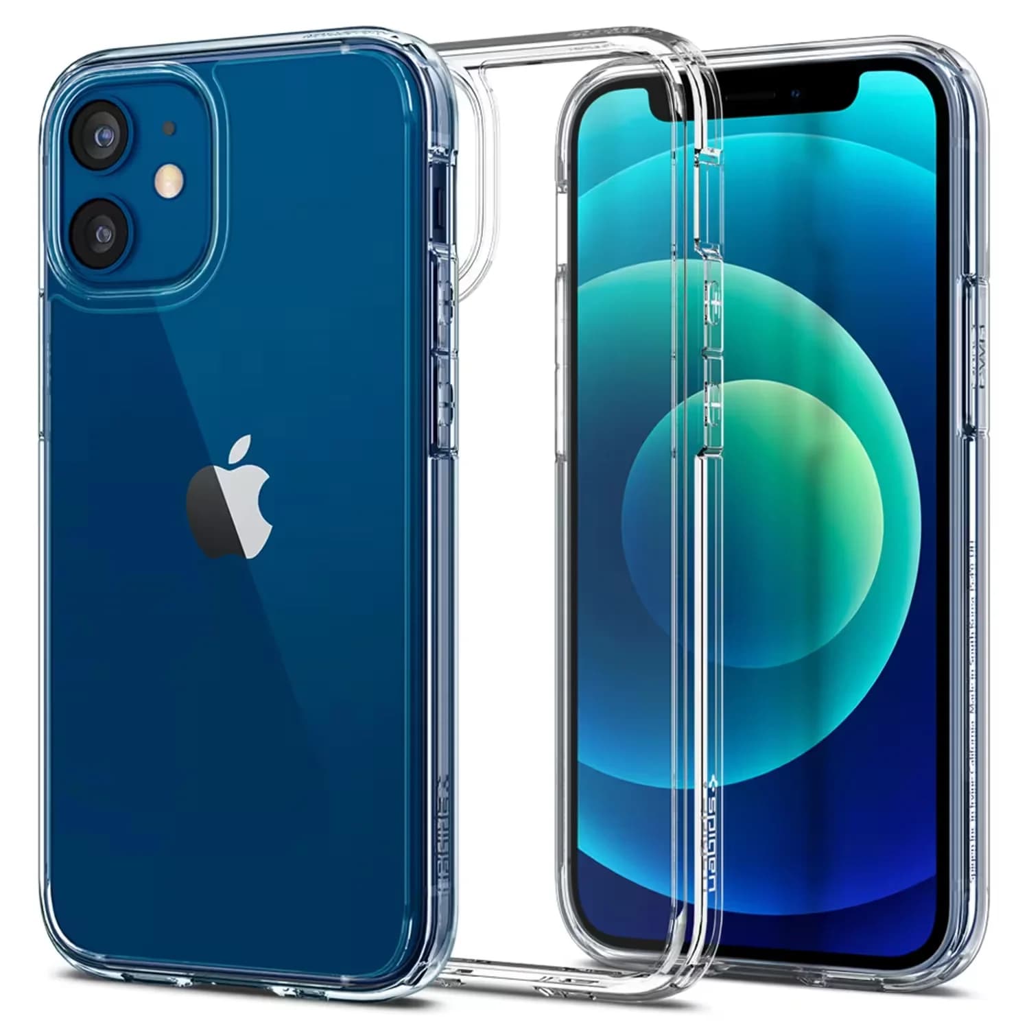Spigen Capa Spigen ACS01542 para iPhone 12 Mini - Transparente