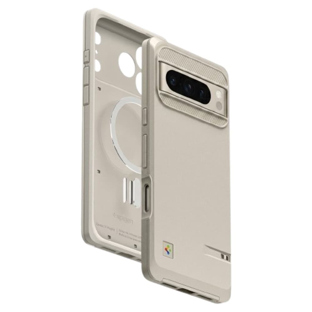 Spigen Capa Spigen Iphone 17 Pro Classic Ls Mag Fit Stone ACS10479
