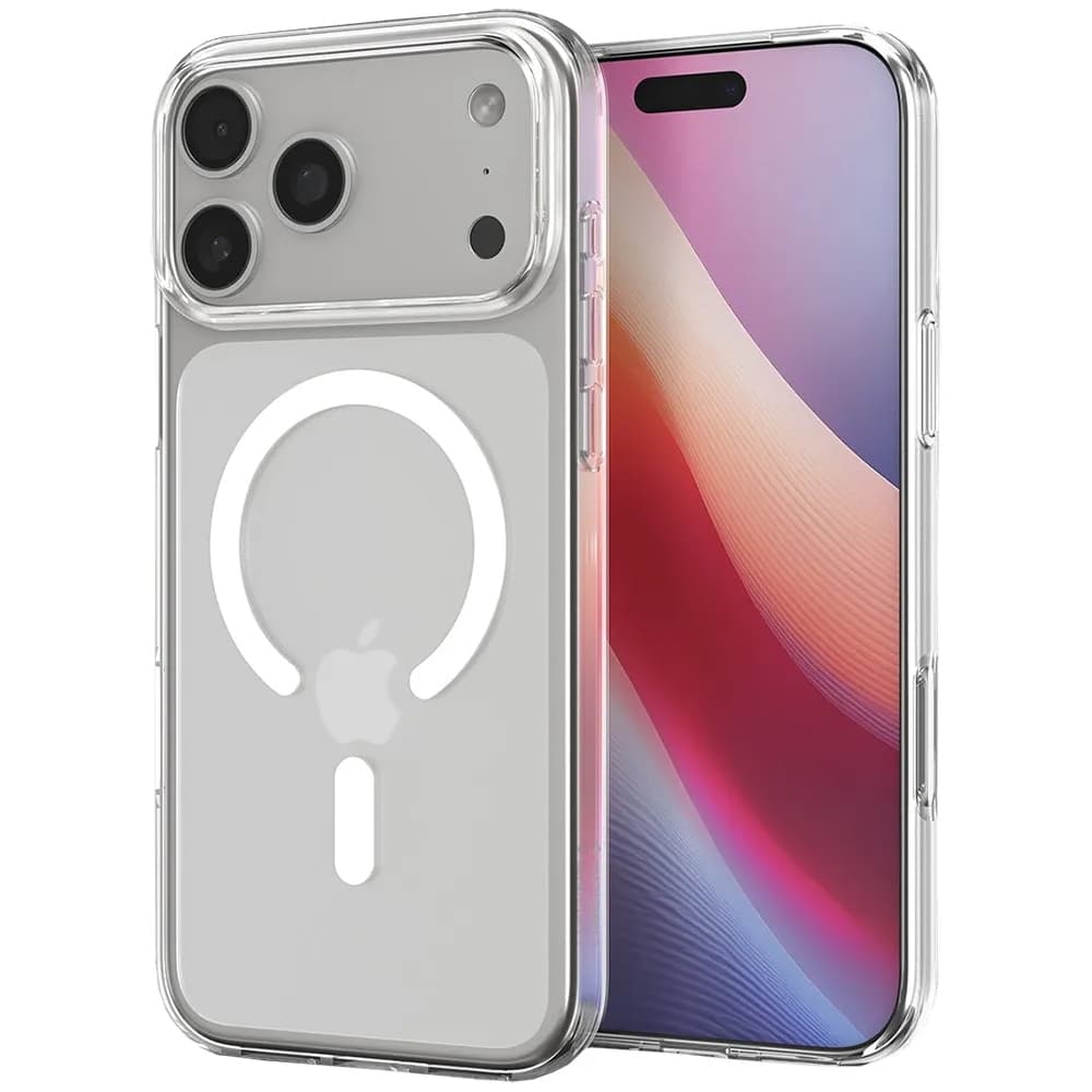 Spigen Funda Spigen Iphone 17 Pro Crystal Flex Mag Fit ACS09630 - Clear White