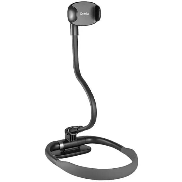 Suporte para Smartphone Quanta QTSCM360 - Preto Cinza