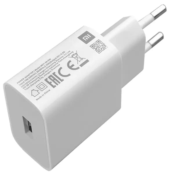 Xiaomi Adaptador de Energia para Celular Xiaomi MDY-09-EW 1 Saída USB - Branco