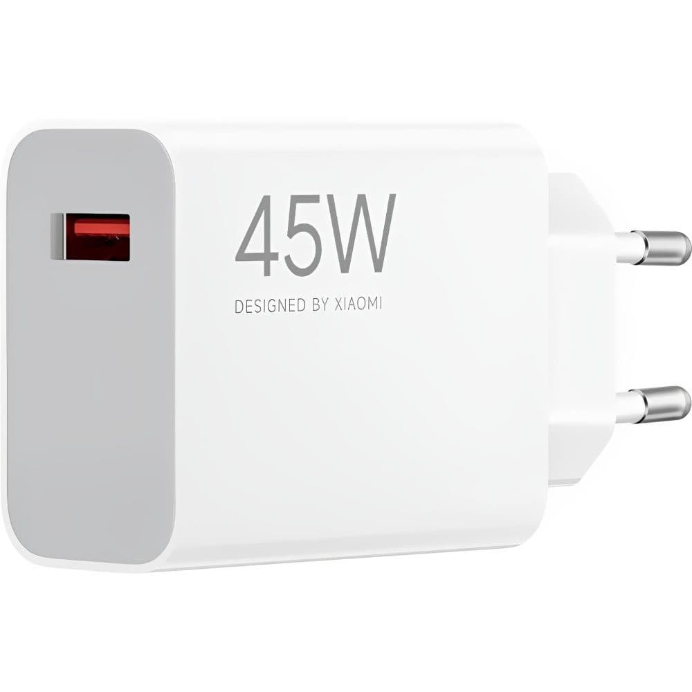 Xiaomi Cargador Xiaomi Fuente Turbo Power USB-A 45W MDY-17EF BHR07SLEU - White