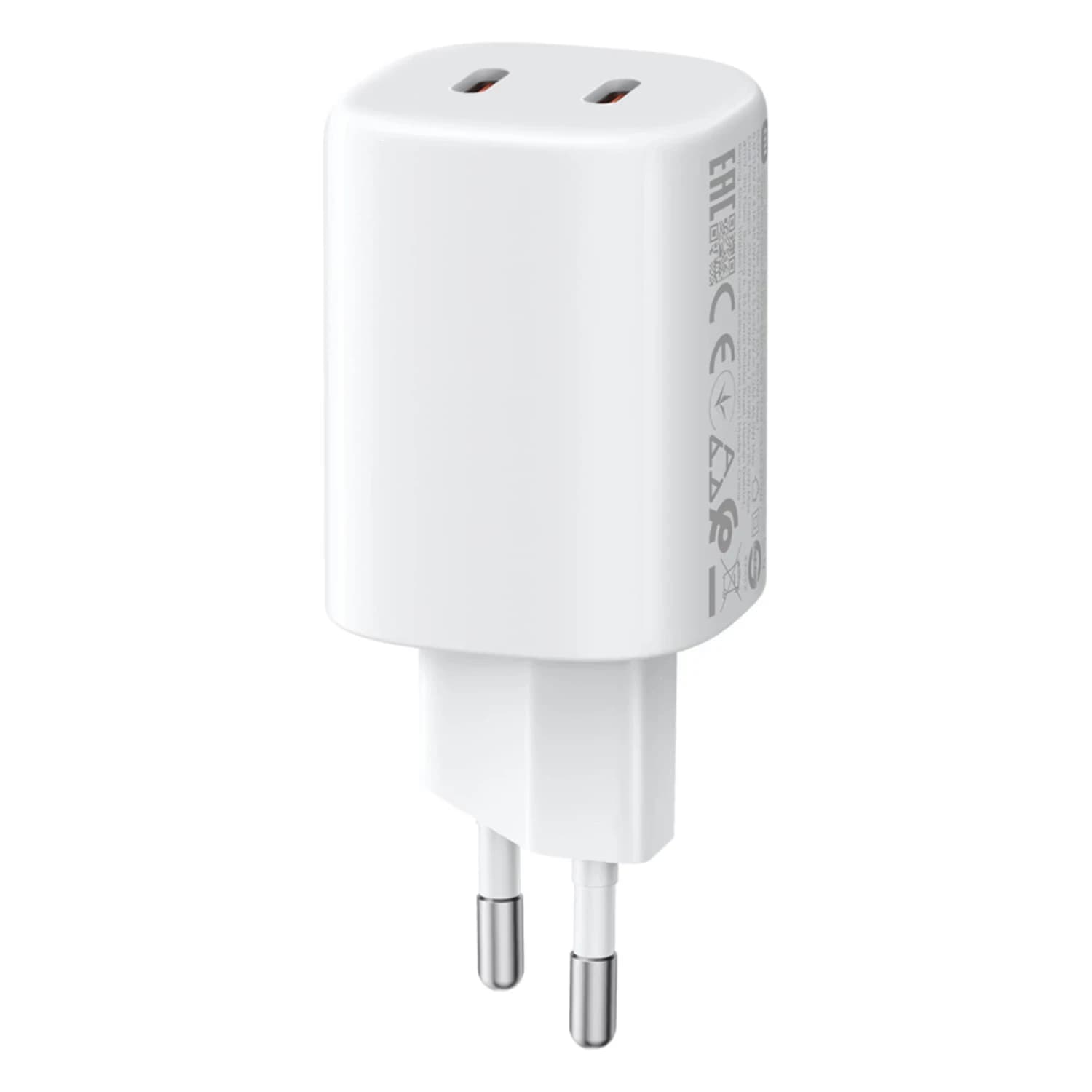 Xiaomi Carregador para Tomada Xiaomi Mi 45W Nano Turbo Adapter 2 Portas - Branco