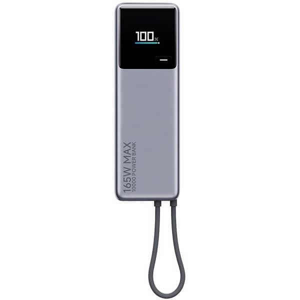 Xiaomi Carregador Portátil Xiaomi 165W Power Bank PB1165MI 10.000 mAh 2 Saídas USB-C - Cinza