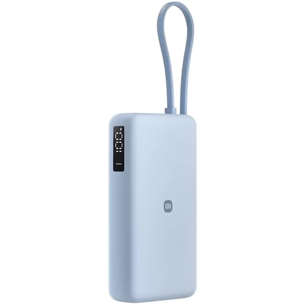 Xiaomi Carregador Portátil Xiaomi 67W Power Bank PB2067 20.000 mAh Saídas USB e 2 USB-C - Ice Blue