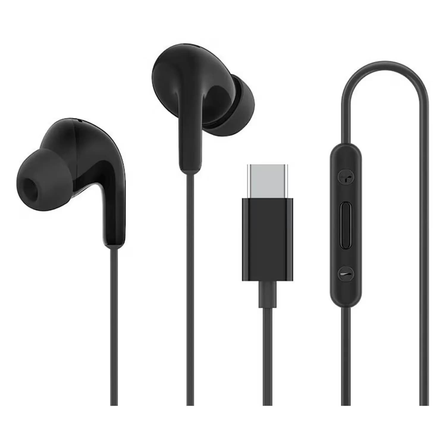 Xiaomi Fone de Ouvido Xiaomi Earphones M2413E1 USB-C - Preto
