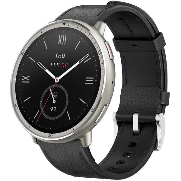 Xiaomi Relógio Amazfit Active 2 Pemium A2437 com GPS Bluetooth - Black Leather