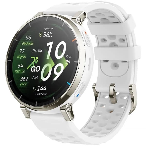 Xiaomi Relógio Amazfit Active 3 Premium A2559 com GPS Bluetooth - Aero White