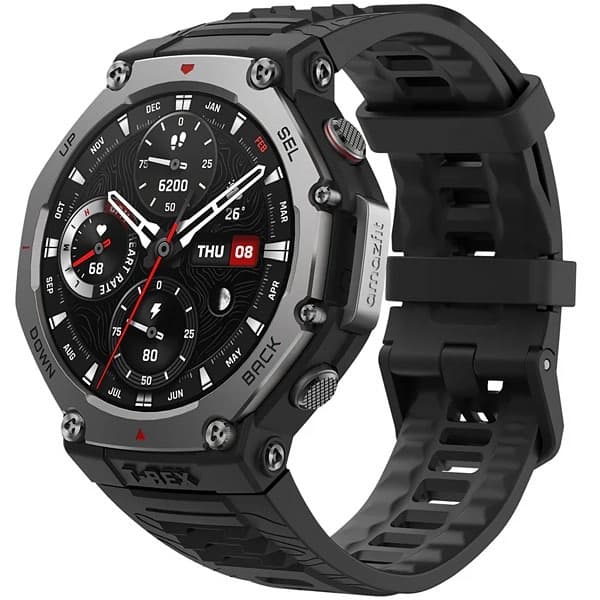 Xiaomi Relógio Amazfit T-Rex 3 A2322 com GPS Wi-Fi - Onyx