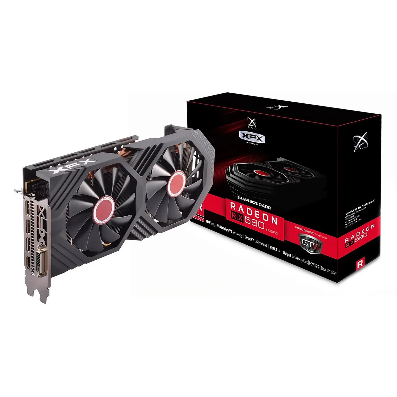 Xfx Placa Video Xfx Gts Xxx Edition Amd Radeon Rx GDDR5 Rx 580S85DD6 8GB