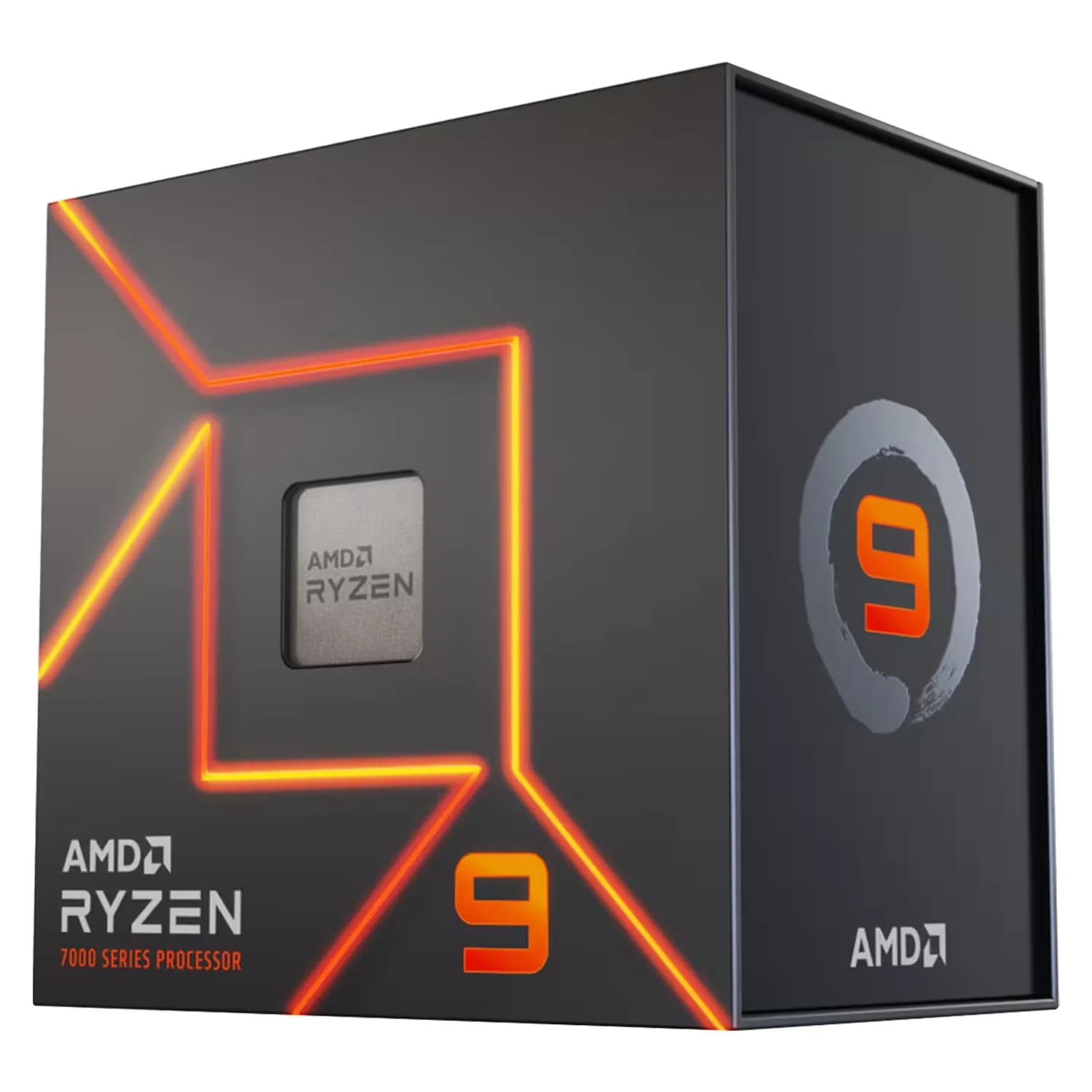 Acessório · AMD Processador AMD Ryzen 9 7900 Socket AM5 12 Core 24 Threads 3.7GHz e 5.4GHz Turbo Cache 76MB
