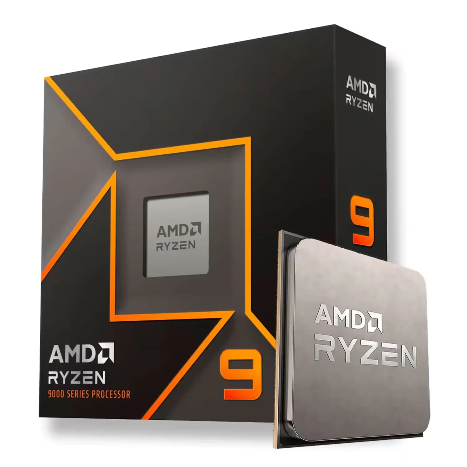 Acessório · AMD Processador AMD Ryzen 9 9900X Socket AM5 12 Core 24 Threads 4.4GHz e 5.6GHz Turbo Cache 76MB