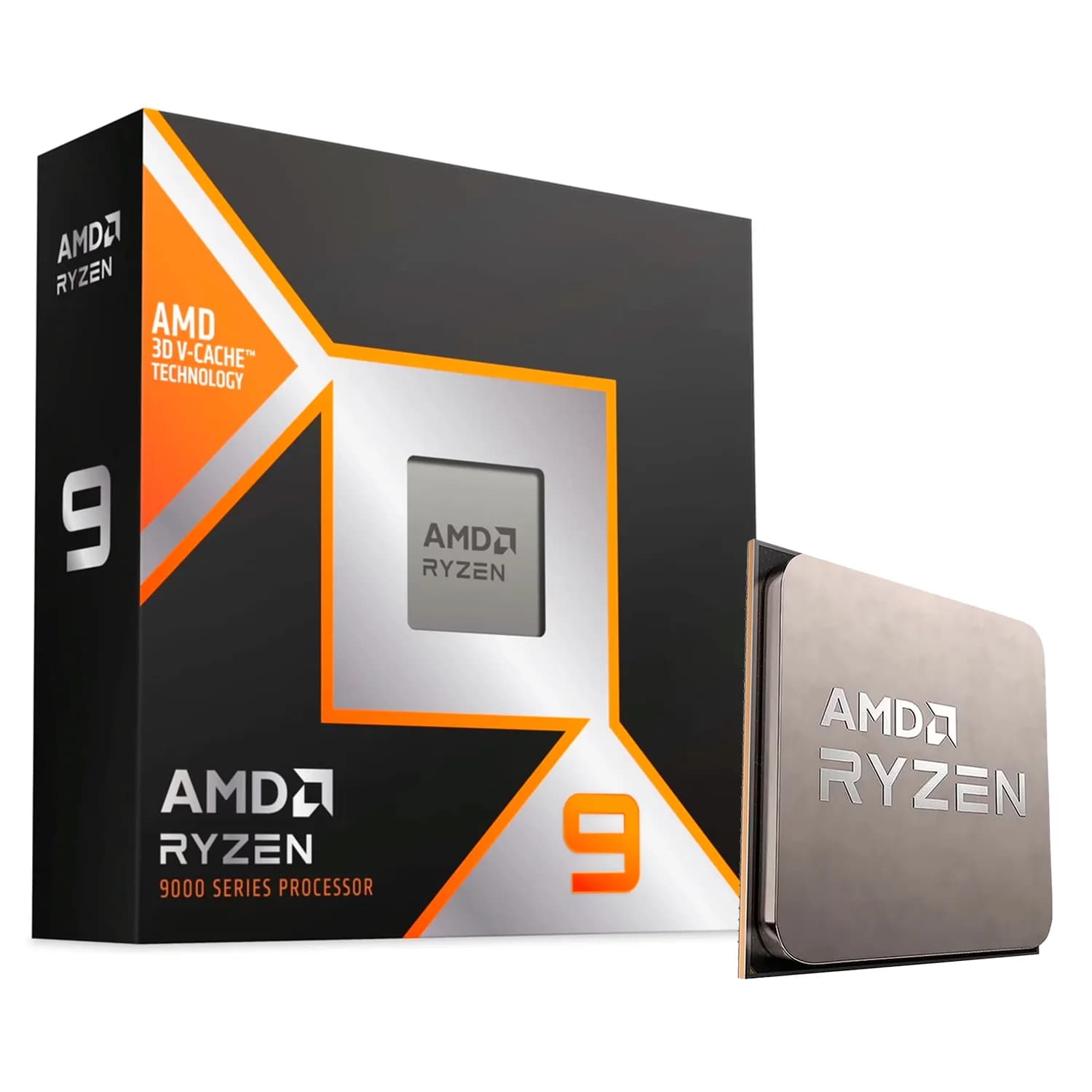 Acessório · AMD Processador AMD Ryzen 9 9950X3D Socket AM5 16 Core 32 Threads 4.3GHz e 5.7GHz Turbo Cache 144MB