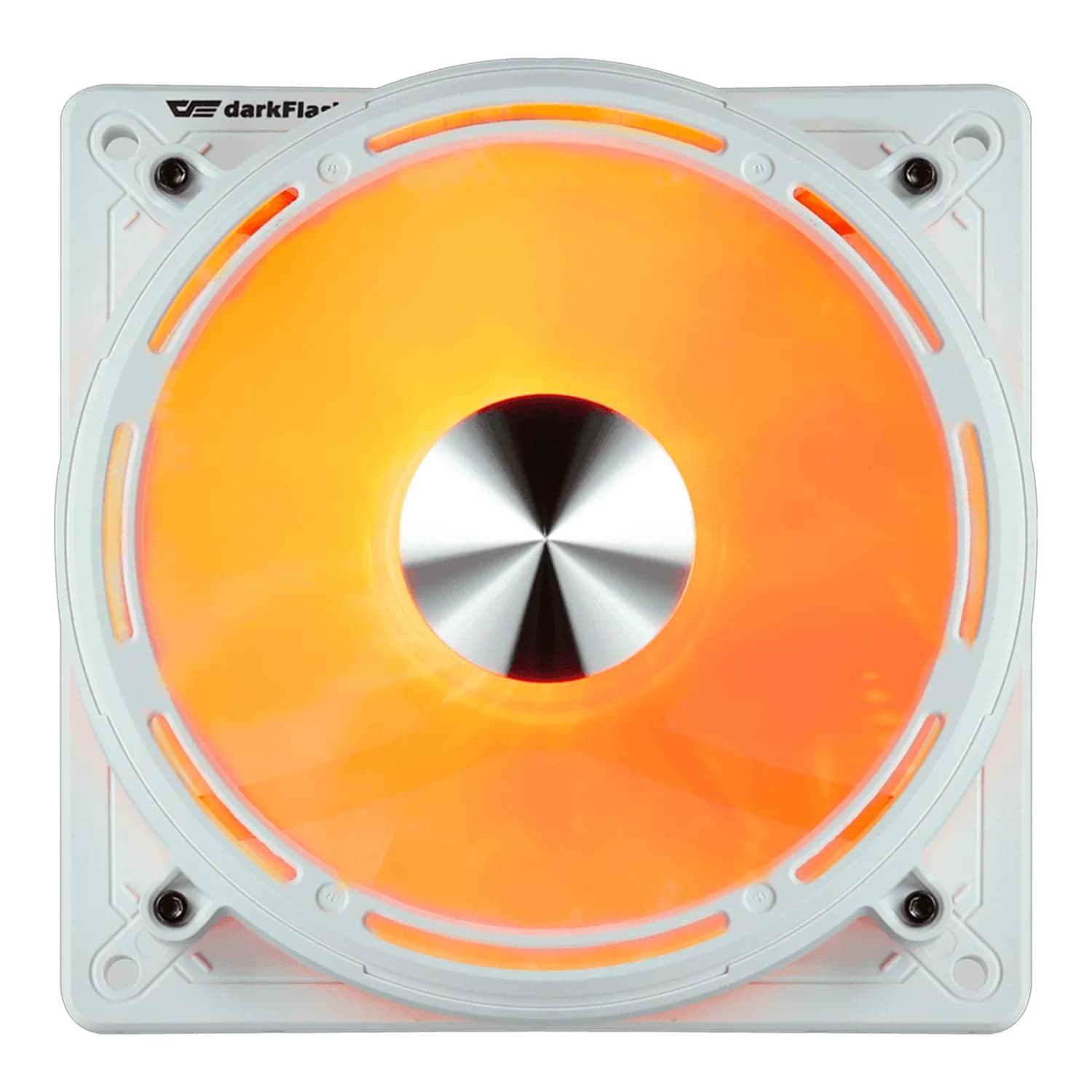 Cooler Fan para Gabinete darkFlash DE8 Single ARGB - Branco