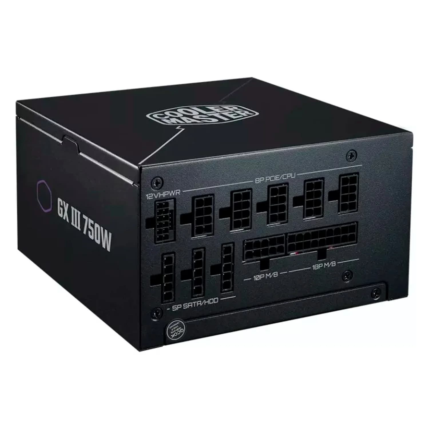 Cooler Master Fonte Cooler Master GX III MPX-7503-AFAG-BUS ATX 750W 80 Plus Gold Full Modular PFC Ativo Bivolt - Preto