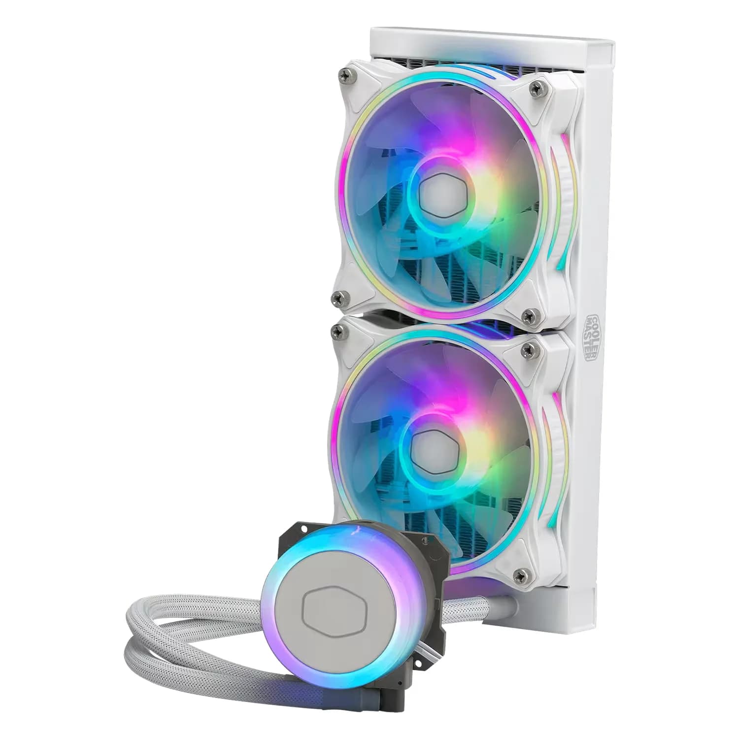 Acessório · Cooler Master Water Cooler para Processador Cooler Master MasterLiquid ML240 Illusion MLX-D24M-A18PW-R1 RGB - Branco