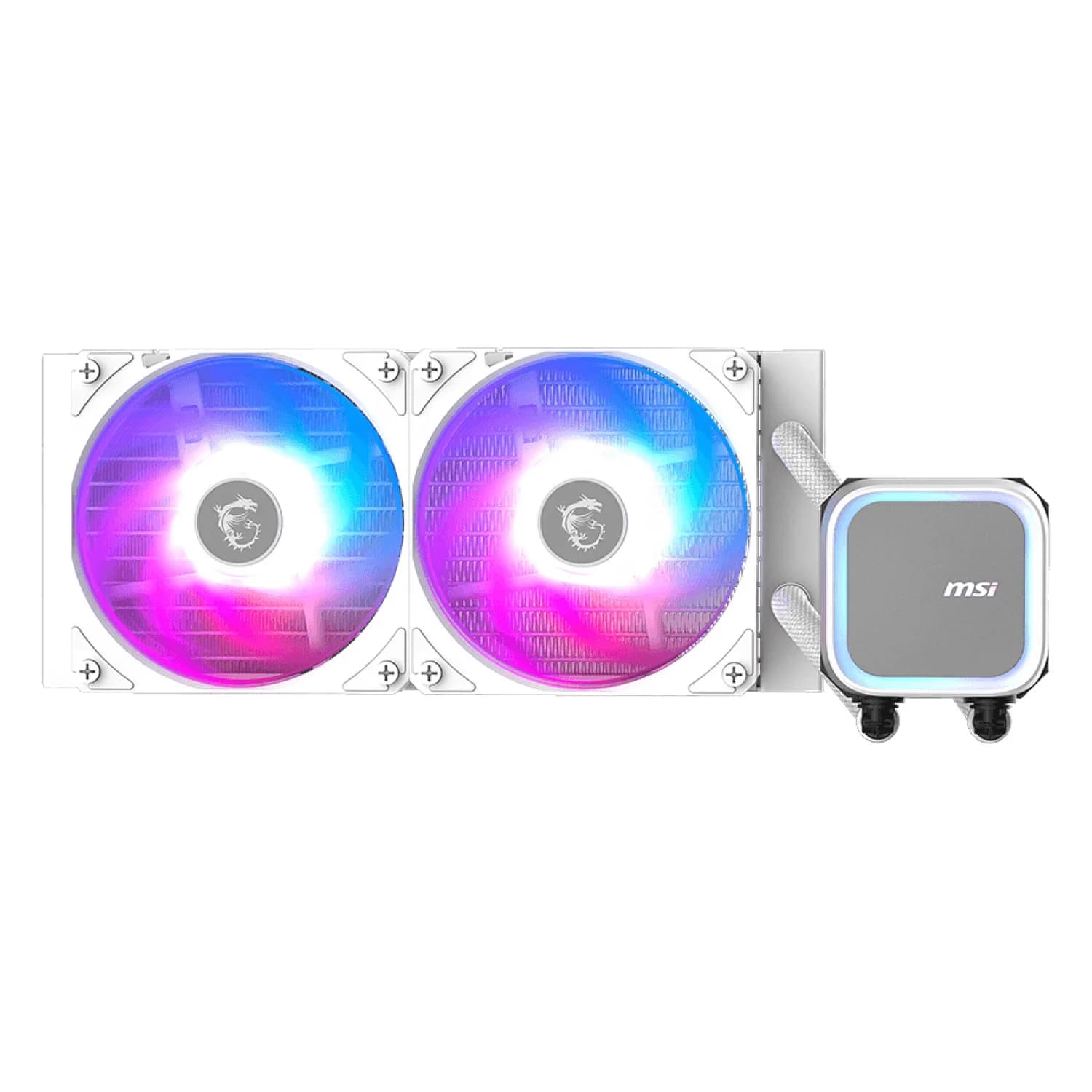 Acessório · Cooler Master Water Cooler para Processador MSI Mag Coreliquid A13 240 306-7ZWCA21-L ARGB - Branco