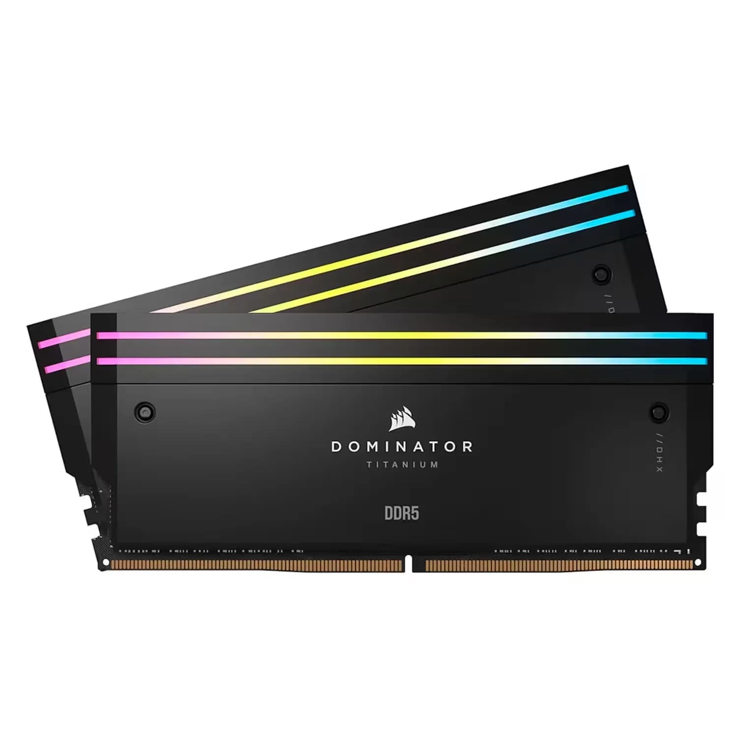 Corsair Memória RAM Corsair Dominator Titanium RGB 32GB (2x16GB) DDR5 6400MHz - CMP32GX5M2B6400C32