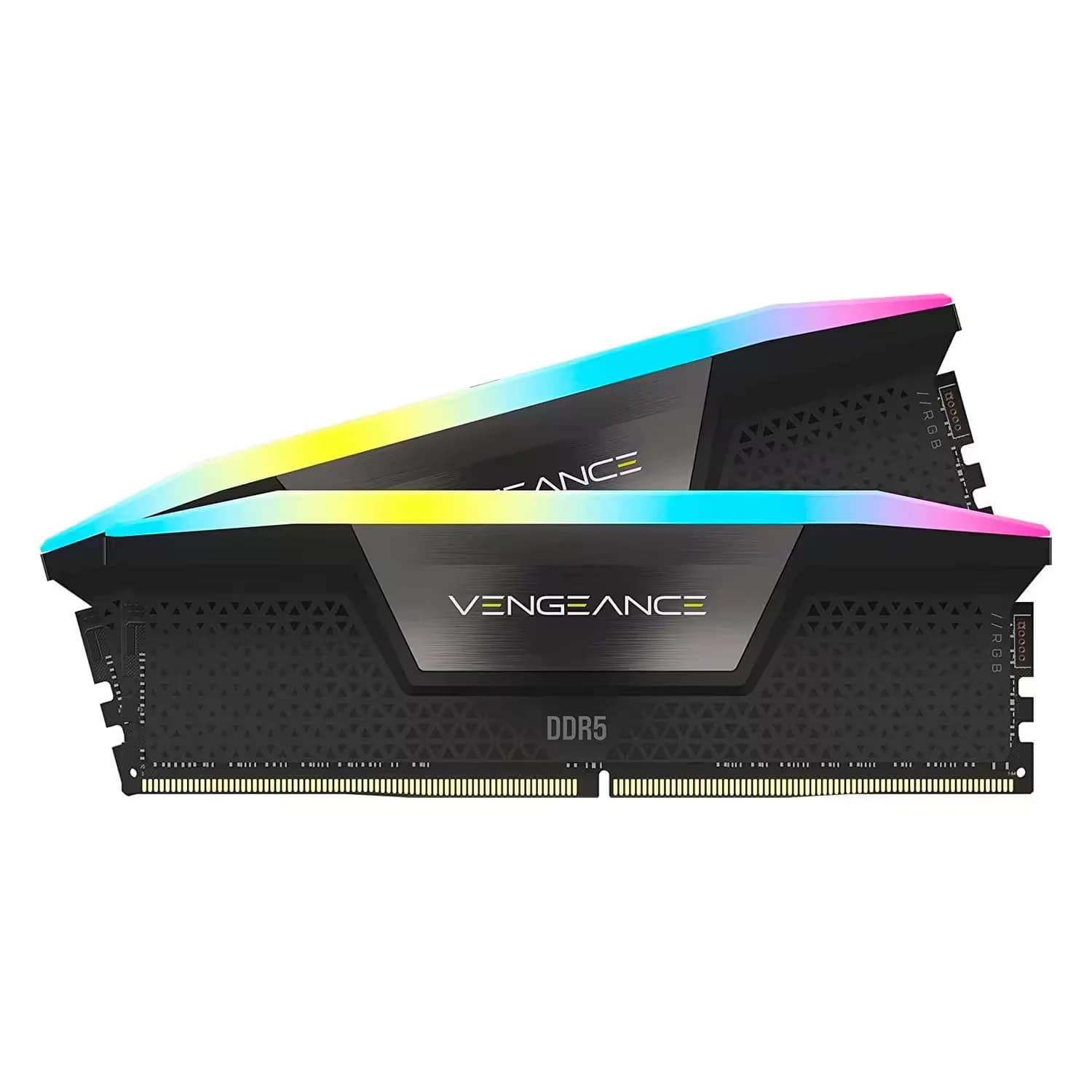 Corsair Memória RAM Corsair Vengeance RGB 32GB (2x16GB) DDR5 6400MHz - CMH32GX5M2B6400C32