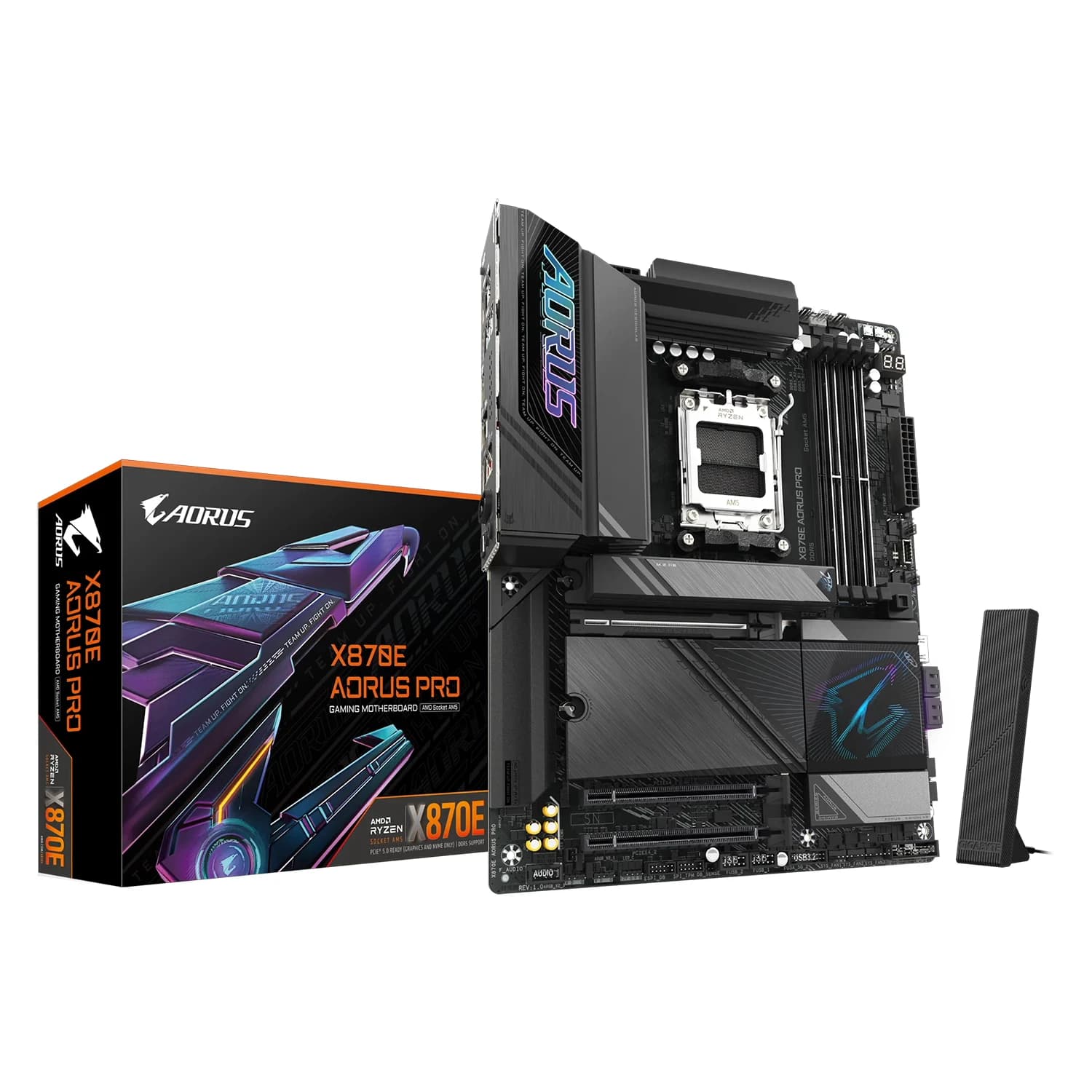 Gigabyte Placa Mãe Gigabyte X870E Aorus Pro DDR5 Socket AM5 Chipset X870 ATX