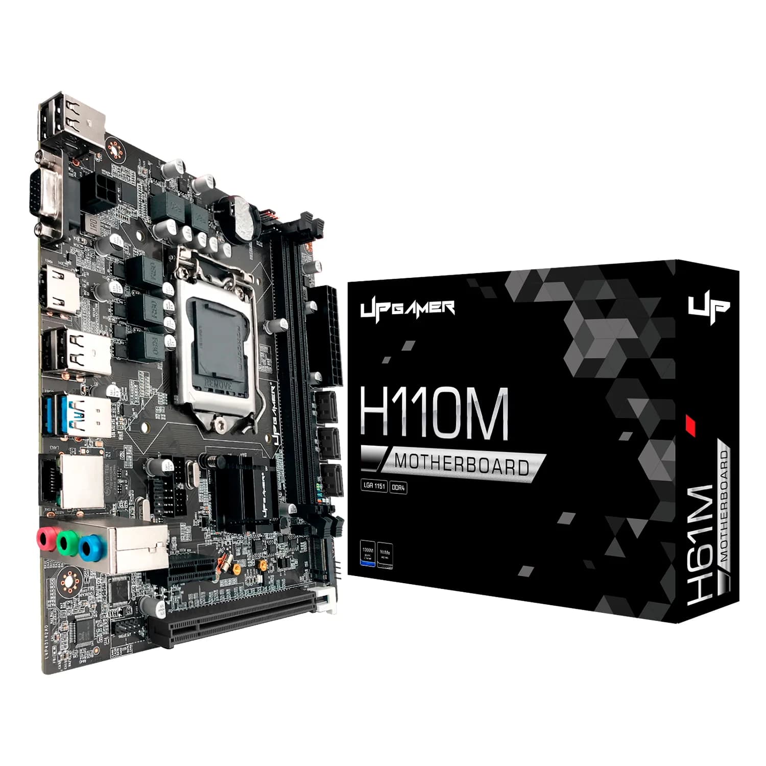 Intel Placa Mae Up H110MDR4 DDR4 Socket Lga Chipset Intel H110 Micro Atx