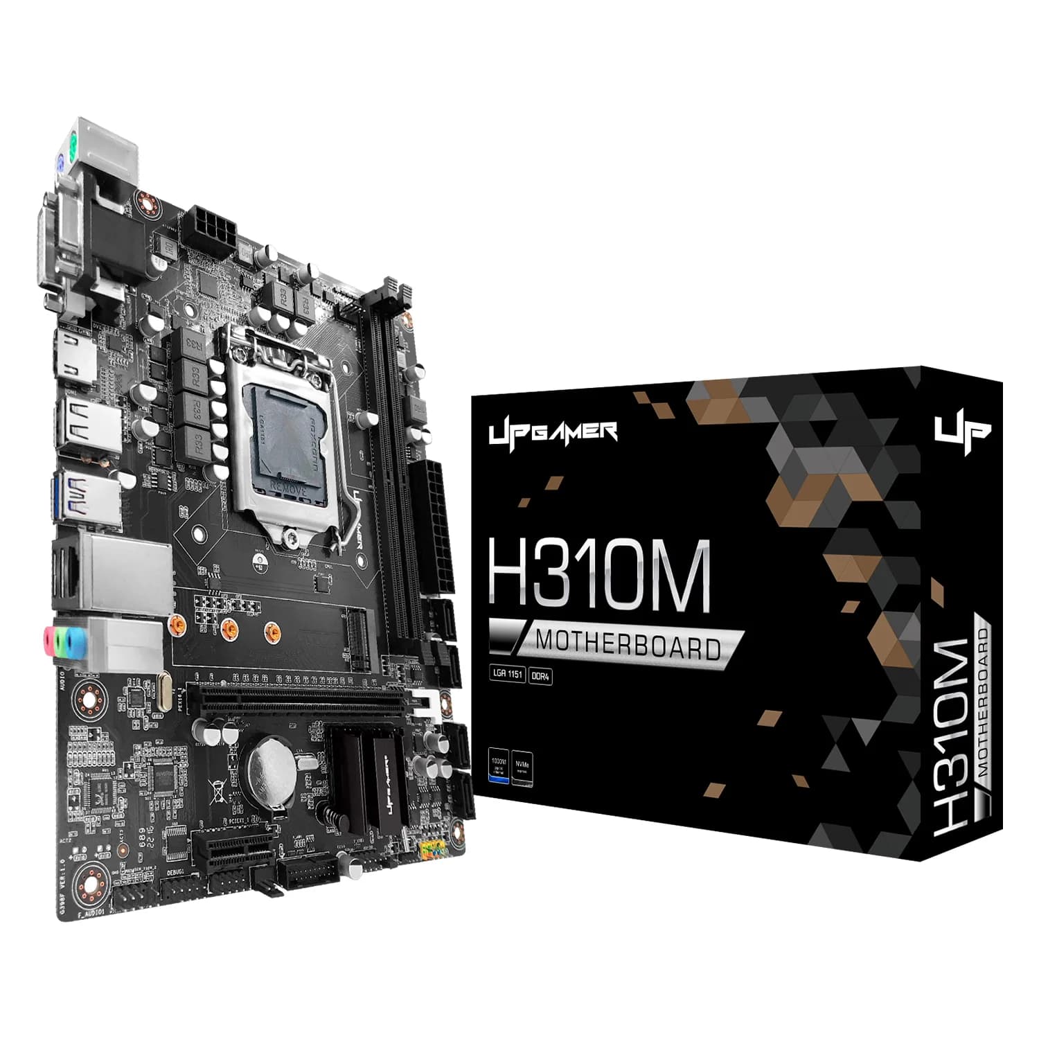 Intel Placa Mae Up H310MDR4 DDR4 Socket Lga Chipset Intel H310 Micro Atx