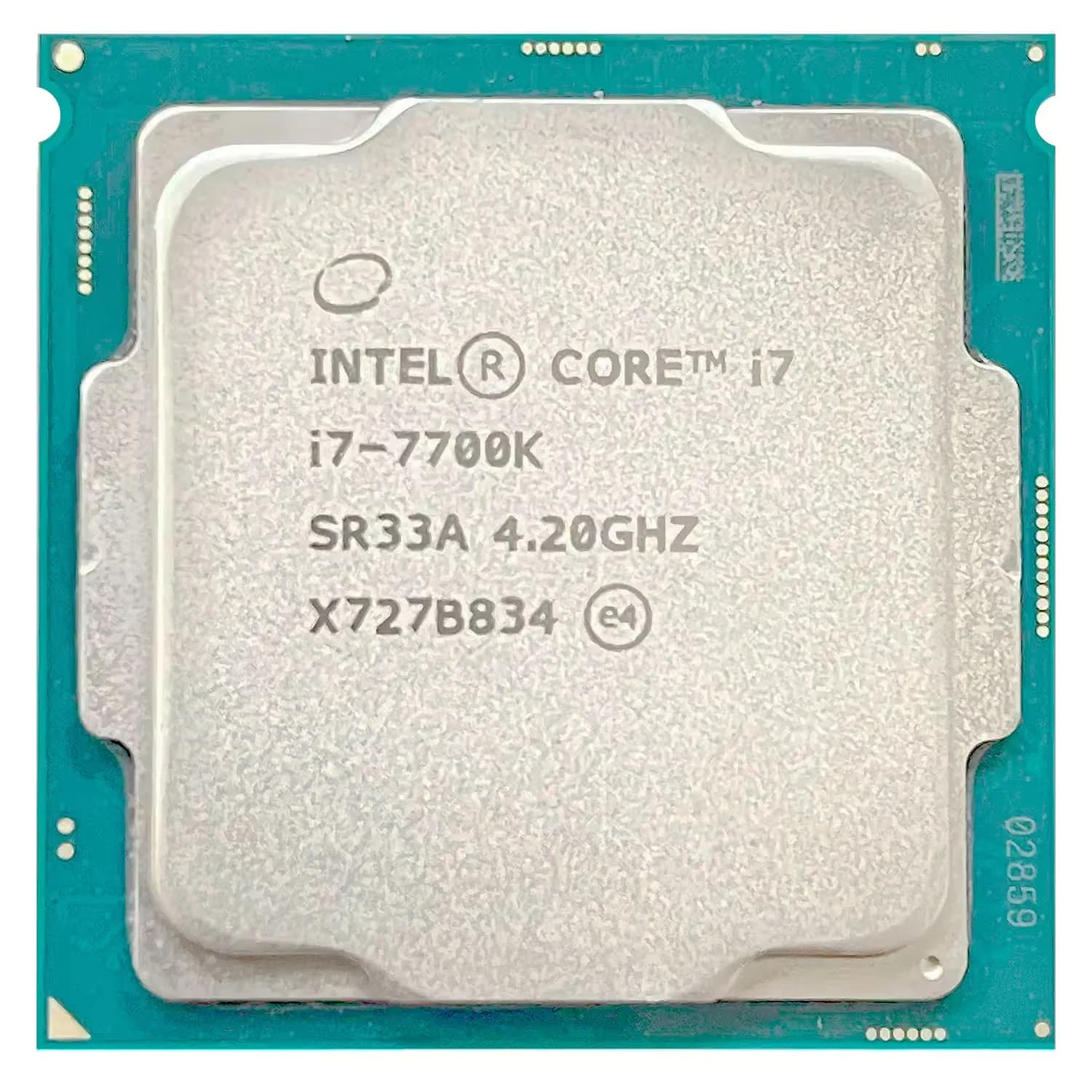 Acessório · Intel Processador Intel Core i7-7700K Pull OEM Socket 1151 4 Core 8 Threads 4.20 GHz e 4.50 GHz Cache 8MB