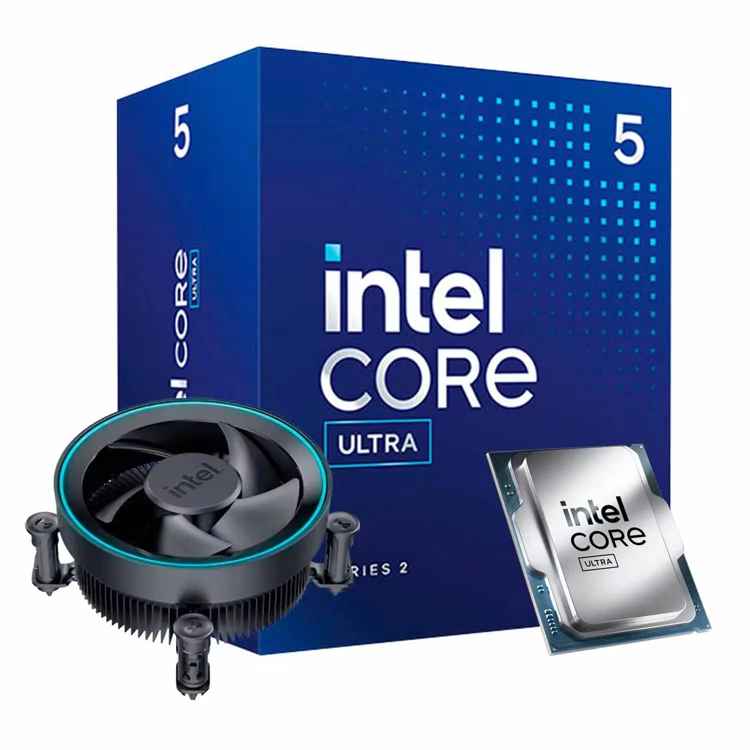 Acessório · Intel Processador Intel Core Ultra 5-225 Socket LGA 1851 10 Core 10 Threads 3.3GHz e 4.9GHz Turbo Cache 22MB
